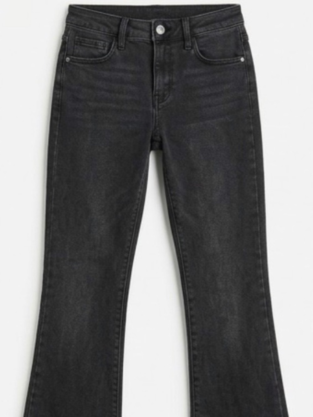 Black Flared Jeans